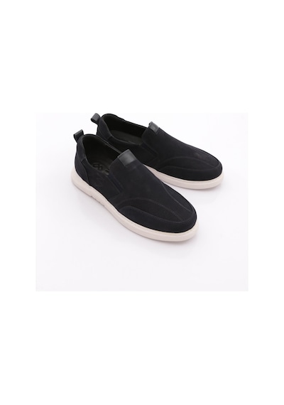 Dgn 6151 Erkek Yani Lastikli Sneaker Ayakkabi Laci Nubuk