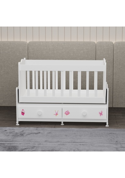 Garaj Home Elegant 60x120 Beşik - Prenses Beyaz