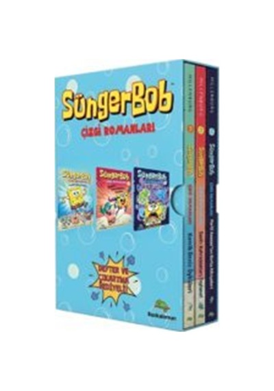 Süngerbob Çizgi Romanları Kutulu Set 3 Kitap / Stephen Hille...