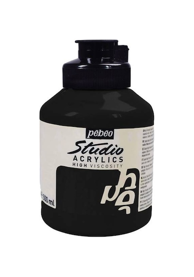 Pebeo Studio Akrilik Boya 500Ml No 26 Mars Black