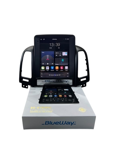Hyundai Santafe 2011-2016 Blueway 8-128 Tesla Tam Profesyonel Oem Multimedia 10"