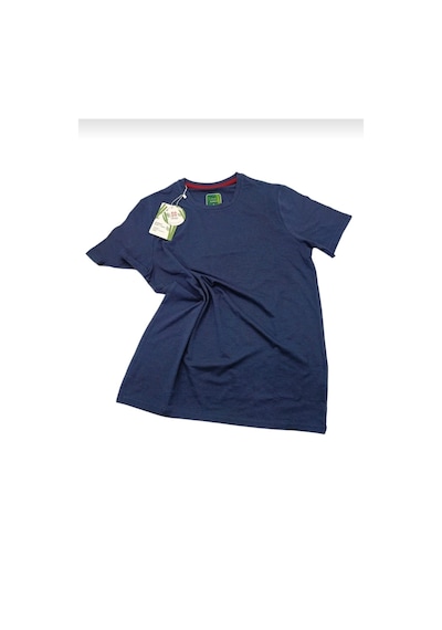 Jiber 334 Erkek Bamboo Yuvarlak Yaka Kısa Kol T-shirt 1 Adet Lacivert