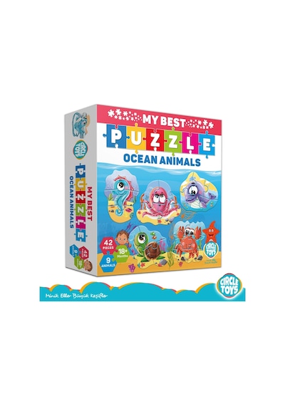 Circle Toys My Best Puzzle Ocean Animals