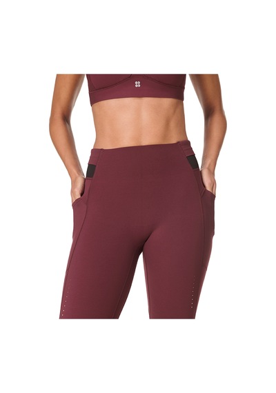 Sweaty Betty Sweaty Betty Ultimate Running 7/8 Legging Kadın Kırmızı Koşu Taytı 17270 Kırmızı