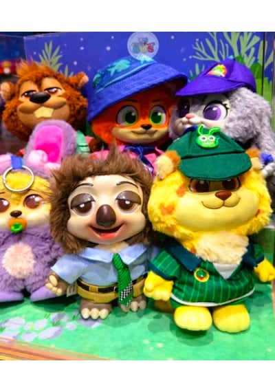 MİNİSO Zootopia 2 Zootropolis Peluş Anahtarlık Figür Kutu Oyuncak Blind Box Çok Renkli