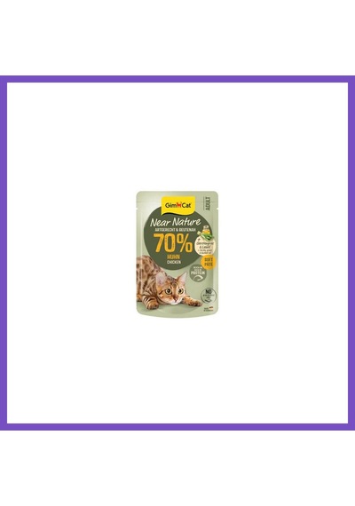 Gimcat Near Nature Ezme Tavuklu Pouch Yetişkin Kedi Konservesi 85 Gr Eklys