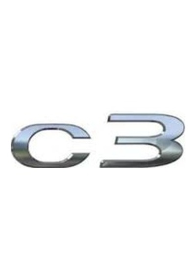 Citroen C3 III Bagaj Yazısı
