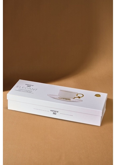 Karaca  Elegant 6 Kişilik Kahve Fincan Takımı 80 ml