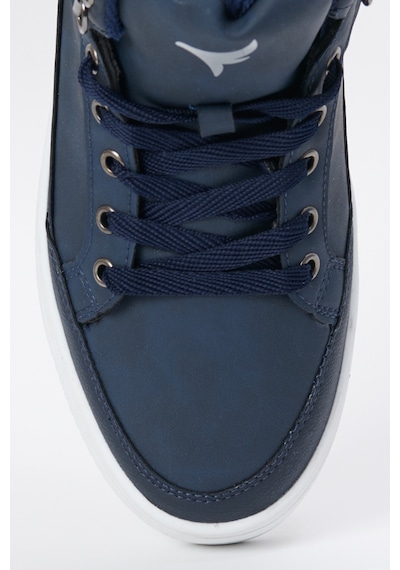 Ac&co / Altınyıldız Classics Erkek Lacivert-beyaz Kışlık Rahat Taban Spor Sneaker Lacivert - Beyaz