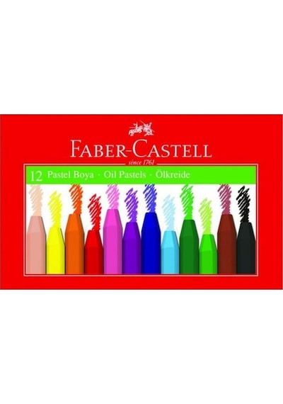 12'li Pastel Boya Pembe
