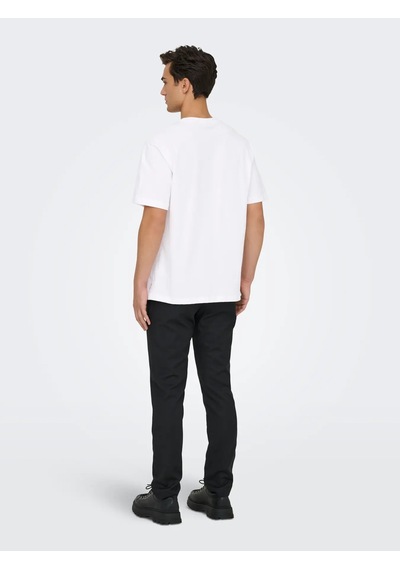 Only & Sons Erkek Pokémon Figürlü Beyaz T-shirt - 22037659 Beyaz