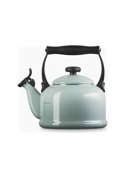 Le Creuset Geleneksel Islık Çalan Emaye Kaplı Çaydanlık, 2.1l Çaydanlıklar Sea Salt