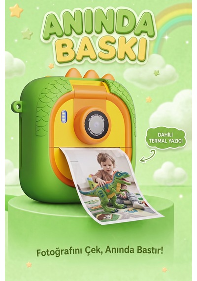 Liçi LC-P03 Çocuk Fotoğraf Makinesi