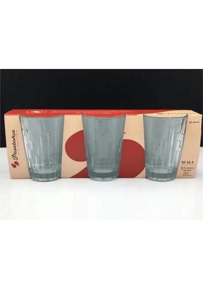 Paşabahçe 520282 Scala Su Bardağı 240cc 3 Lü