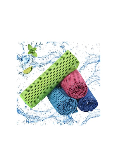 Serinletici Sporcu Havlusu-Cooltowel Super Coolıng Towel-Fıtness Mavi