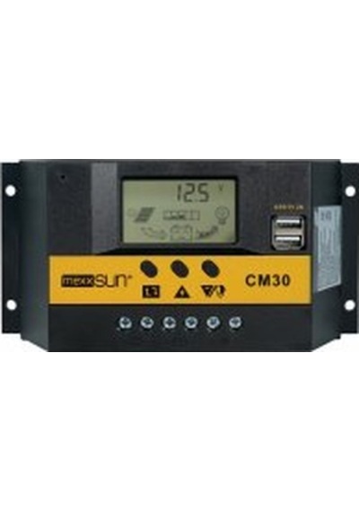 Mexxsun - İnges 30 Amper Pwm Şarj Kontrol Cihazı - 12/24 Volt - Şarj Kesici Regülatörü