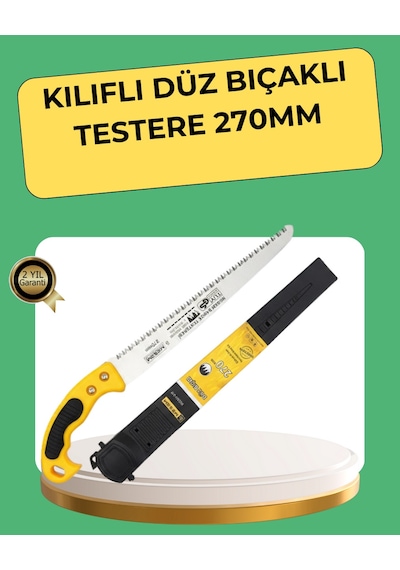 Csmtex 270 Mm Düz Bıçaklı Bahçe Budama Testeresi Kılıflı
