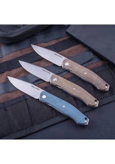 Serenity Kamp Front Flipper Micarta 7682nm Çok Renkli