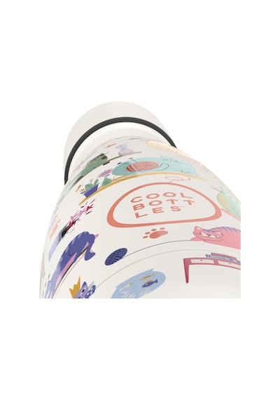 Cool Bottles The Kids Bottle Kitty Club Pipetli Termos Suluk 260 Ml Çok Renkli