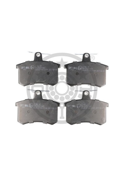 OPTIMAL BP-9907 Fren Balata Seti Diskli Fren 10043-C2 -10044-44Q-C3 -1004A-C4 -100 Avant43-C2 -100 Avant44-44Q-C3 -1