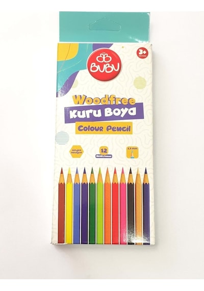 Bubu Bu-bu Woodfree Kuruboya Tam Boy 12 Renk