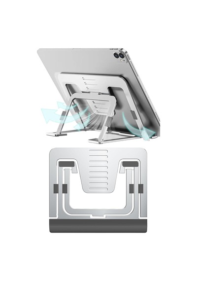 Tablet Standı Ayarlanabilir Katlanabilir Masa Üstü Alüminyum Tablet Tutucu Notebook Stand