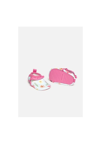 Mayoral Kız Bebek Çiçek Baskılı Patik Pembe 9095
