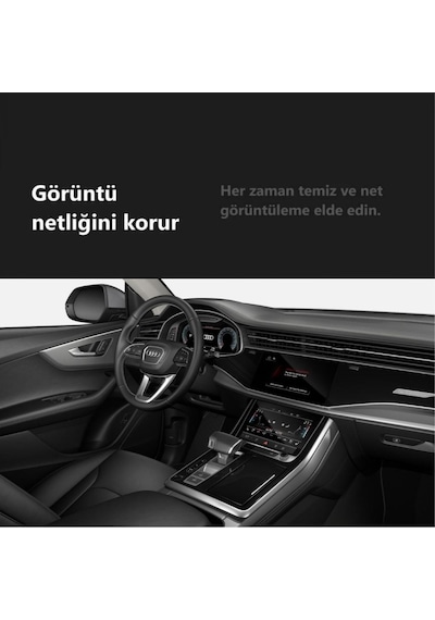 Audi Q7 Ekran Koruyucu Set Multimedya Kumanda Gösterge Klima ' Sadece Ekran Koruyucu