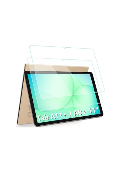 Samsung Uyumlu Galaxy Tab A9+ A11+ 2 Li Nano Ekran Koruyucu 11 İnç Tablet Camı