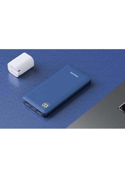 Philips 10000 Mah 22.5W USB Ve Type-C PD Üç Çıkışlı Led Göstergeli Powerbank