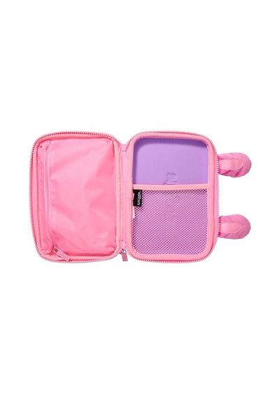 Smiggle All Stars Sert Kapaklı Çift Bölmeli Kalem Kutusu Pembe 456167 Çok  Renkli