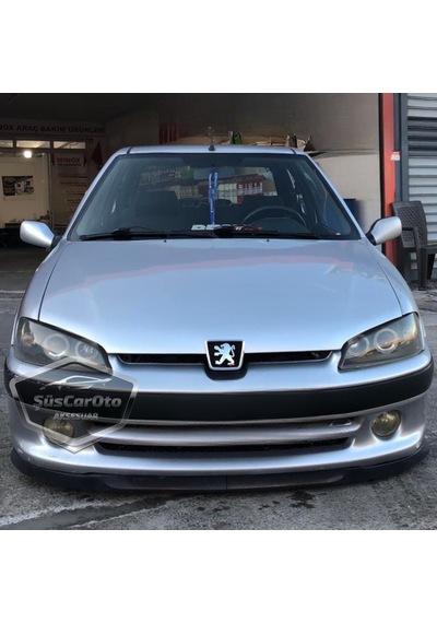 Peugeot 106 1991-2004 Uyumlu Üniversal Astra H Lip Esnek Ön Lip 2 Parça Tampon Altı Dil Karlık Ön Ek 00 Şüscaroto Aksesuar