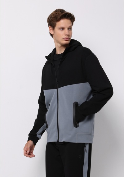 Colin's Colins Regular Fit Erkek Siyah Sweatshirt Cl1076484 Q1.v1 Blk Siyah
