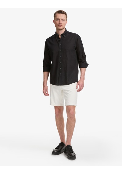 Pierre Cardin Erkek Siyah Gömlek Desenli 50320941-vr046