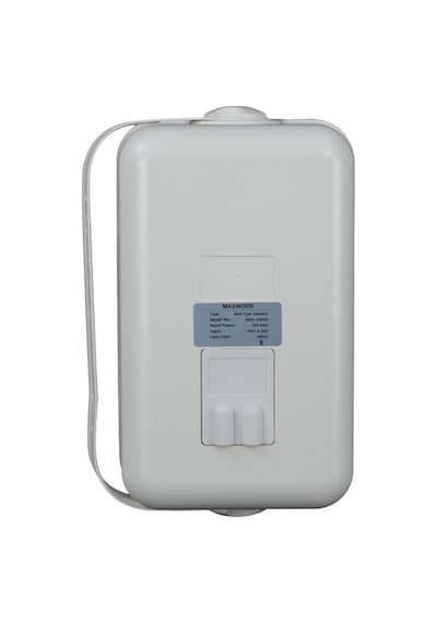 Maxword Mds-106tw Yüksek Kaliteli 250w 6.5 İnç 16 Ohm/100v İki Yollu Duvar Tipi Sütun Hoparlör