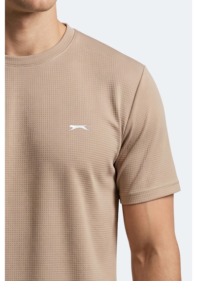 Slazenger Hıjack I Erkek Vizon Tişört