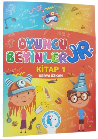 Tazof Oyuncu Beyinler Jr. Seviye 1-2 2 Kitap Bir Arada