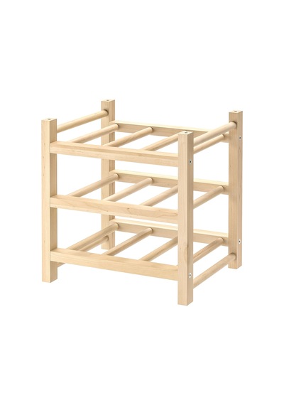 Ikea Hutten Şaraplık 33x30x34 Cm Naturel