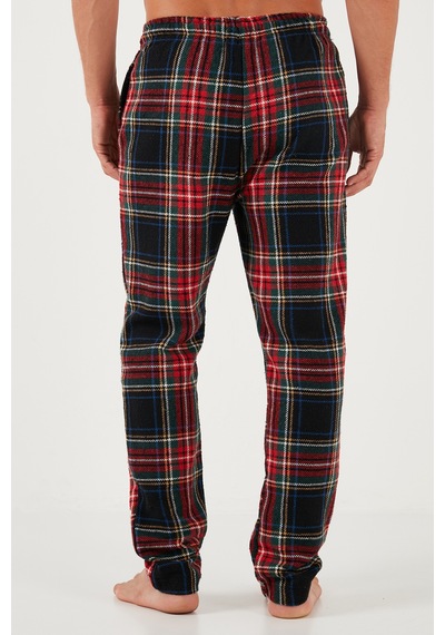 Buratti Erkek Pijama Altı 611pt00154 Siyah-kırmızı Siyah - Kırmızı