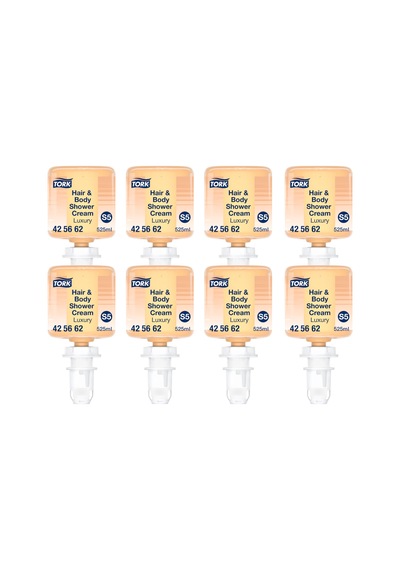 Tork Lüks Şampuan Saç Ve Vücut Kremi Mini S5 525 Ml 8'li Koli Premium 425662