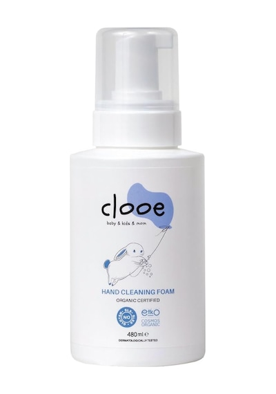 Organik El Temizleme Köpüğü 480ml - Çocuk Ve Yetişkin İçin - Yaban Mersini, Aloe Vera, Meyan Kökü - Cilt Temi