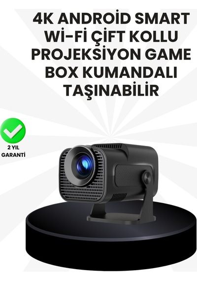 Wifi6 - 977 - Ve Bluetooth 5.4 Destekli Led Projektör - Flzdgnkr - - Hcs350pro