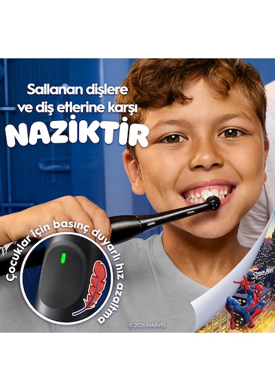Oral-b İo Çocuk 6+ Marvel Spiderman Şarjlı Diş Fırçası