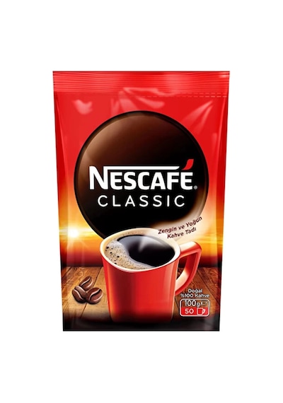 Nescafe Classıc Kahve Poşet 100 Gr Çözünebilir