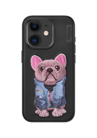 Venco - 831 - İphone 11 Cute Desenli Kapak - Edntrend - - Siyah