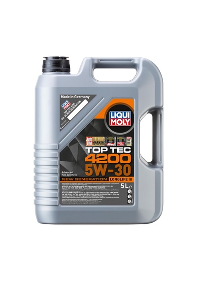 Liqui Moly Top Tec 4200 5lt Motor Yağı Vw504/507
