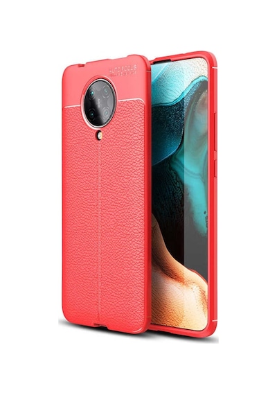 Xiaomi Poco F2 Pro Kılıf Deri Tarzı Niss Silikon Case