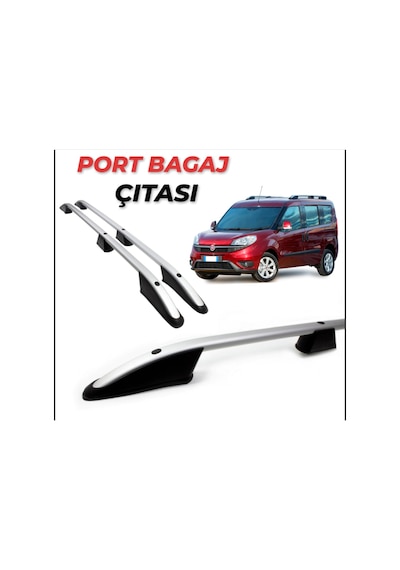 Yeni Doblo 2016 2017 2018 2019 2020 Tavan Çıtası Port Bagaj Gri
