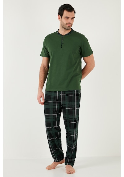 Buratti Erkek Pijama Takımı 60961007 Yeşil