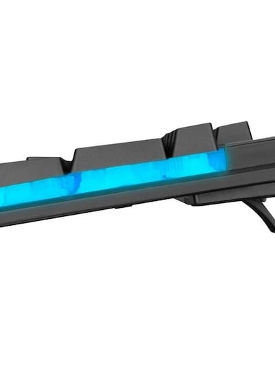 Rt-100 Klavye Usb Mekanik Hisli Gökkuşağı Aydınlatmalı Q Oyuncu K